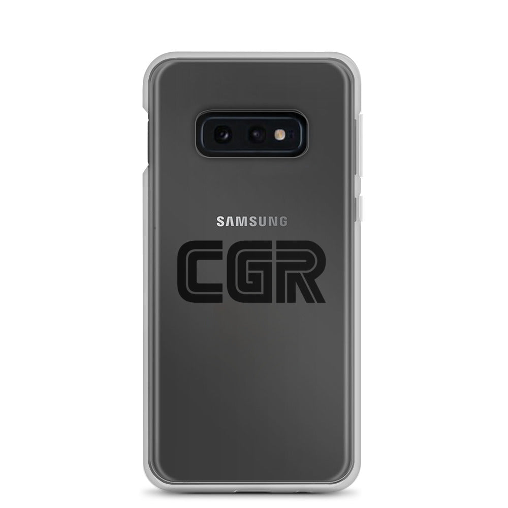 CGR Clear Case for Samsung® - Black Logo