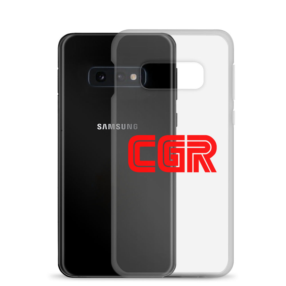 CGR Clear Case for Samsung® - Red Logo