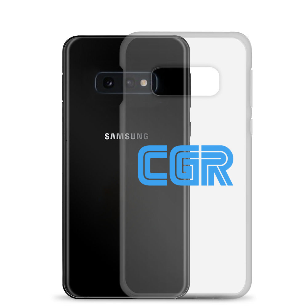 CGR Clear Case for Samsung® - Blue Logo