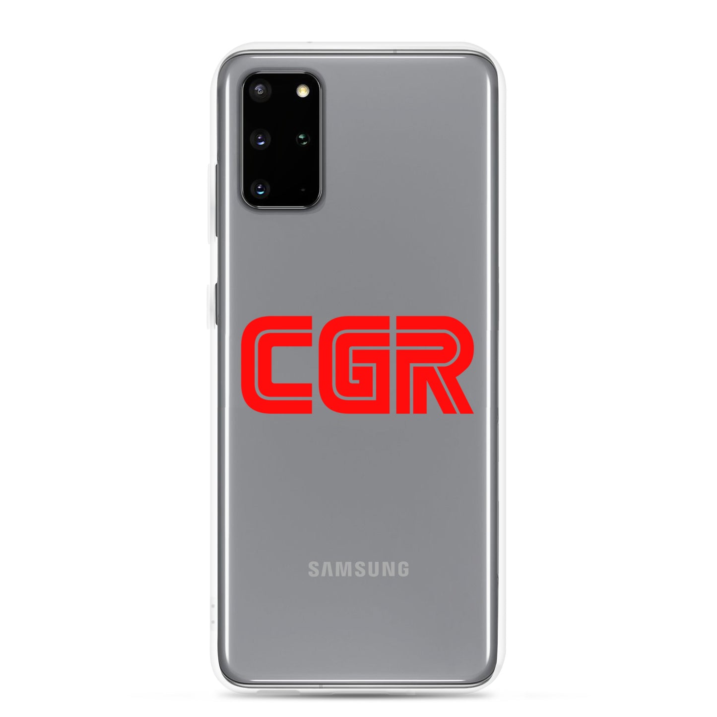 CGR Clear Case for Samsung® - Red Logo