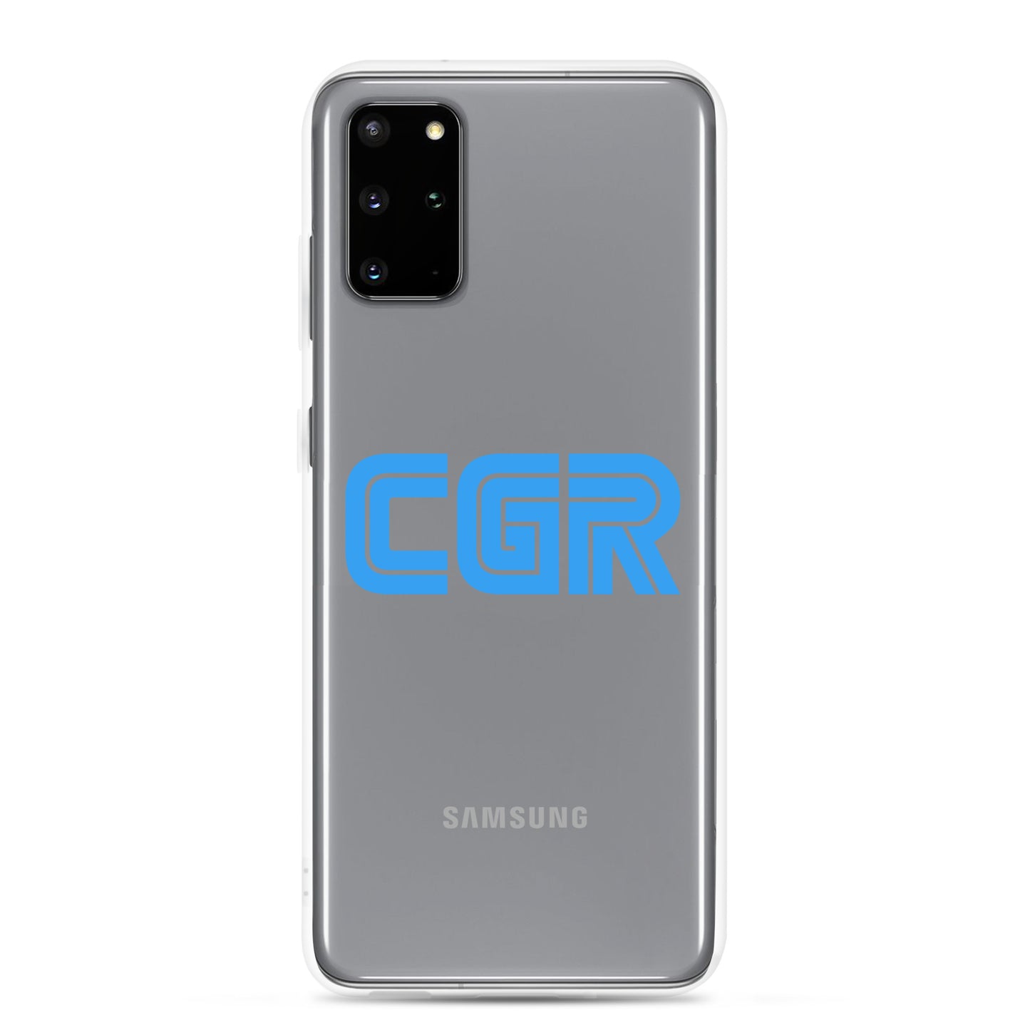 CGR Clear Case for Samsung® - Blue Logo