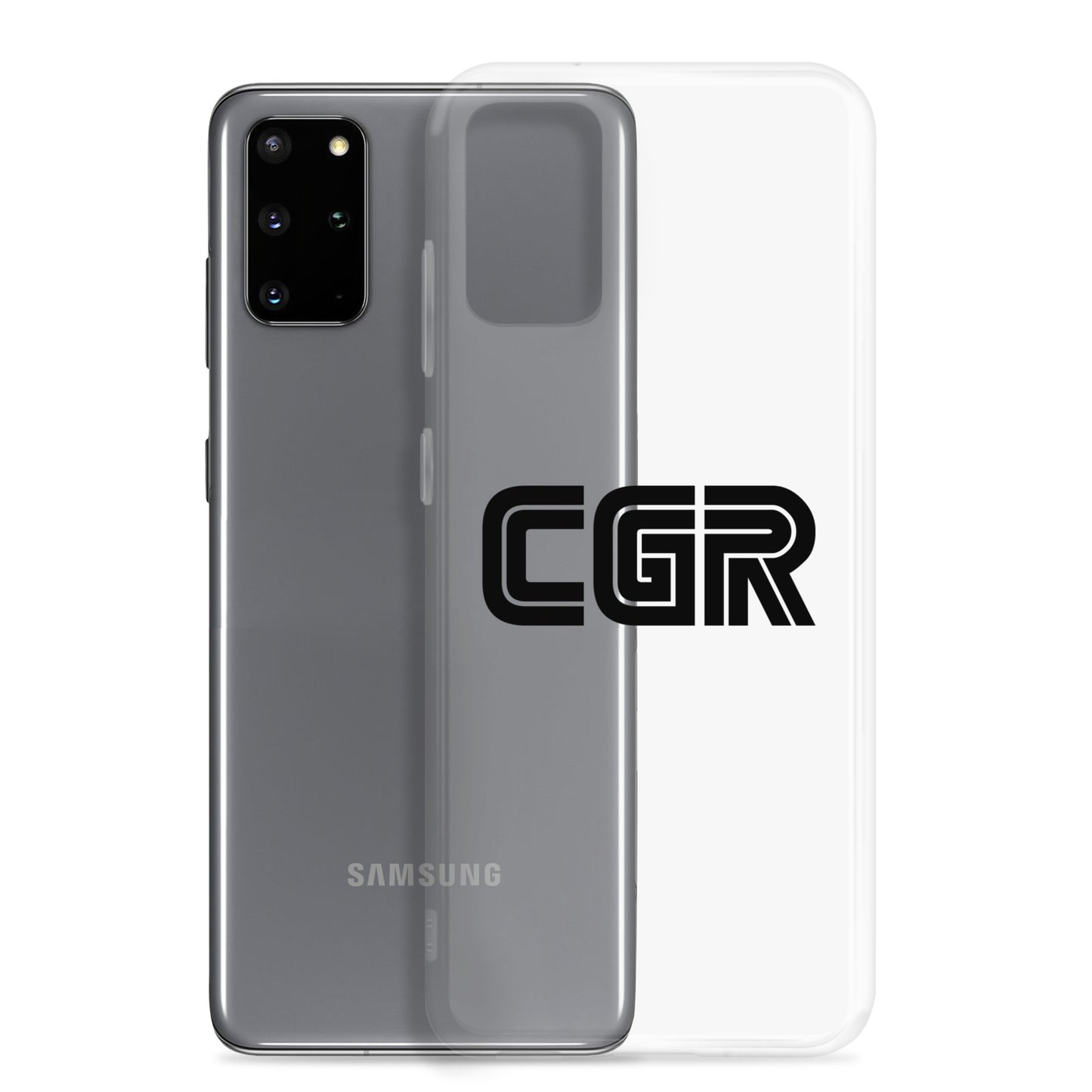 CGR Clear Case for Samsung® - Black Logo