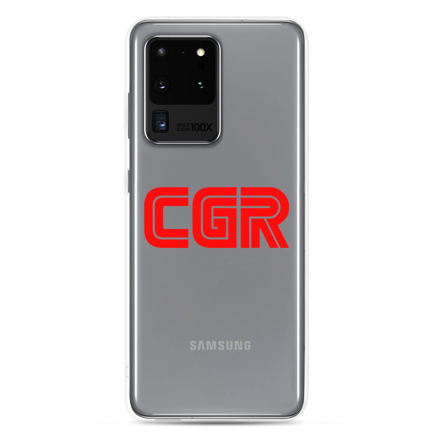 CGR Clear Case for Samsung® - Red Logo