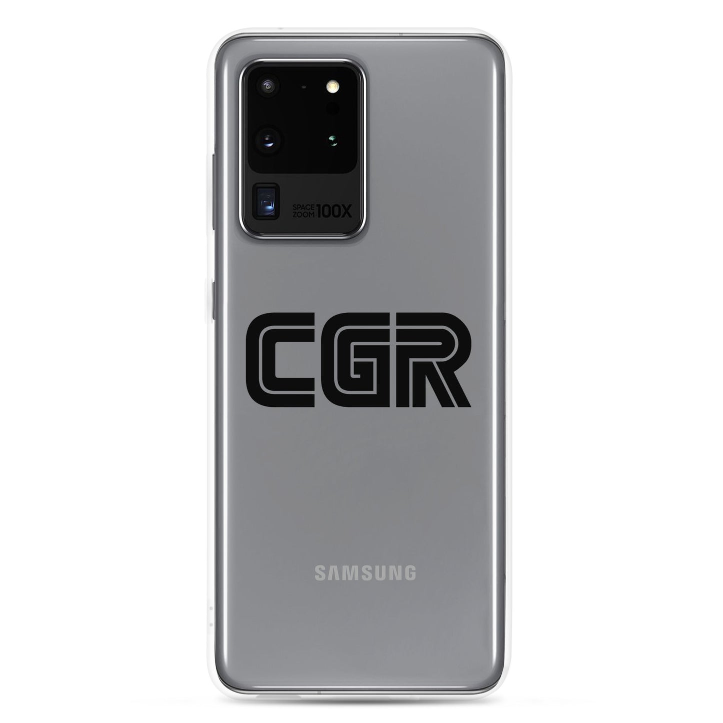 CGR Clear Case for Samsung® - Black Logo