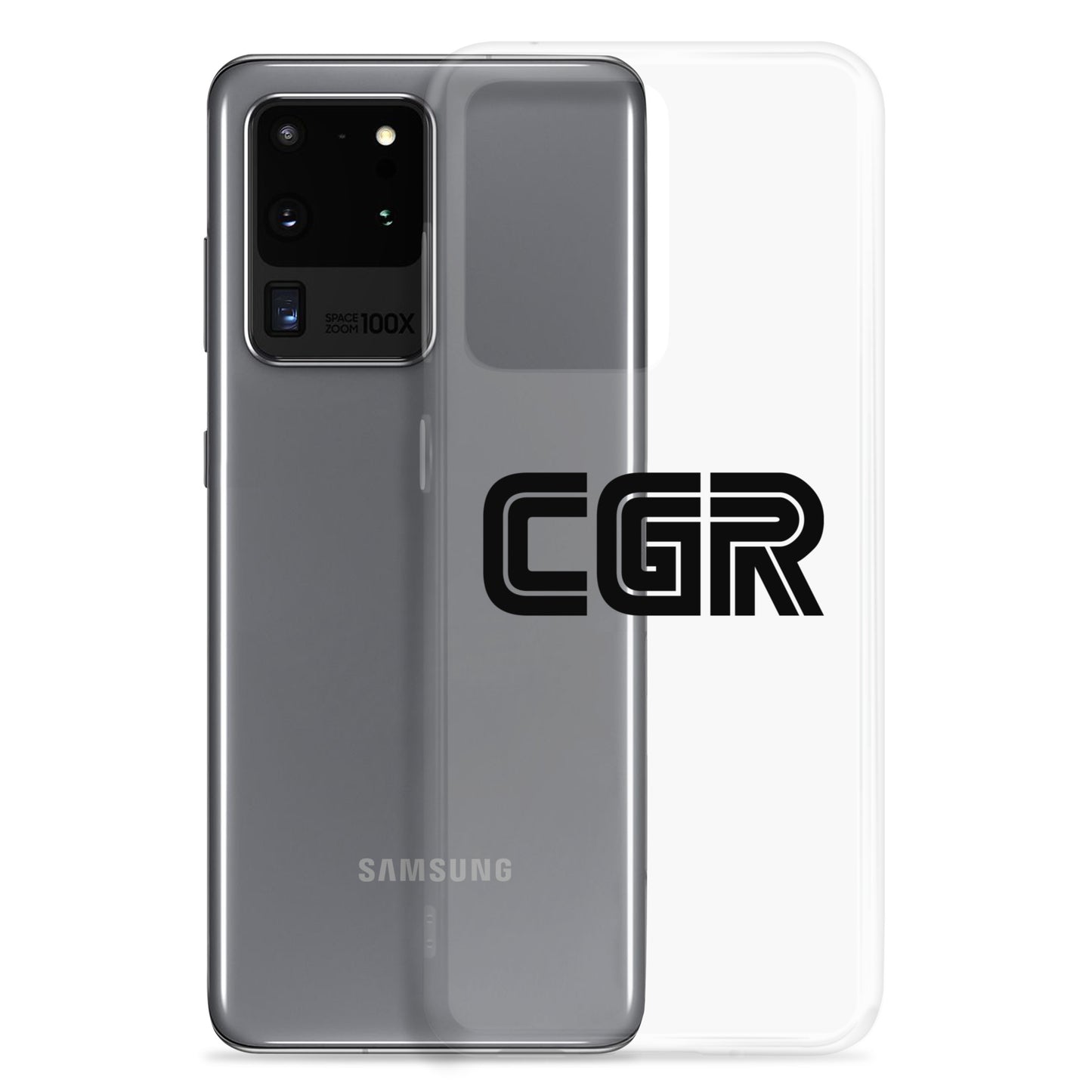 CGR Clear Case for Samsung® - Black Logo