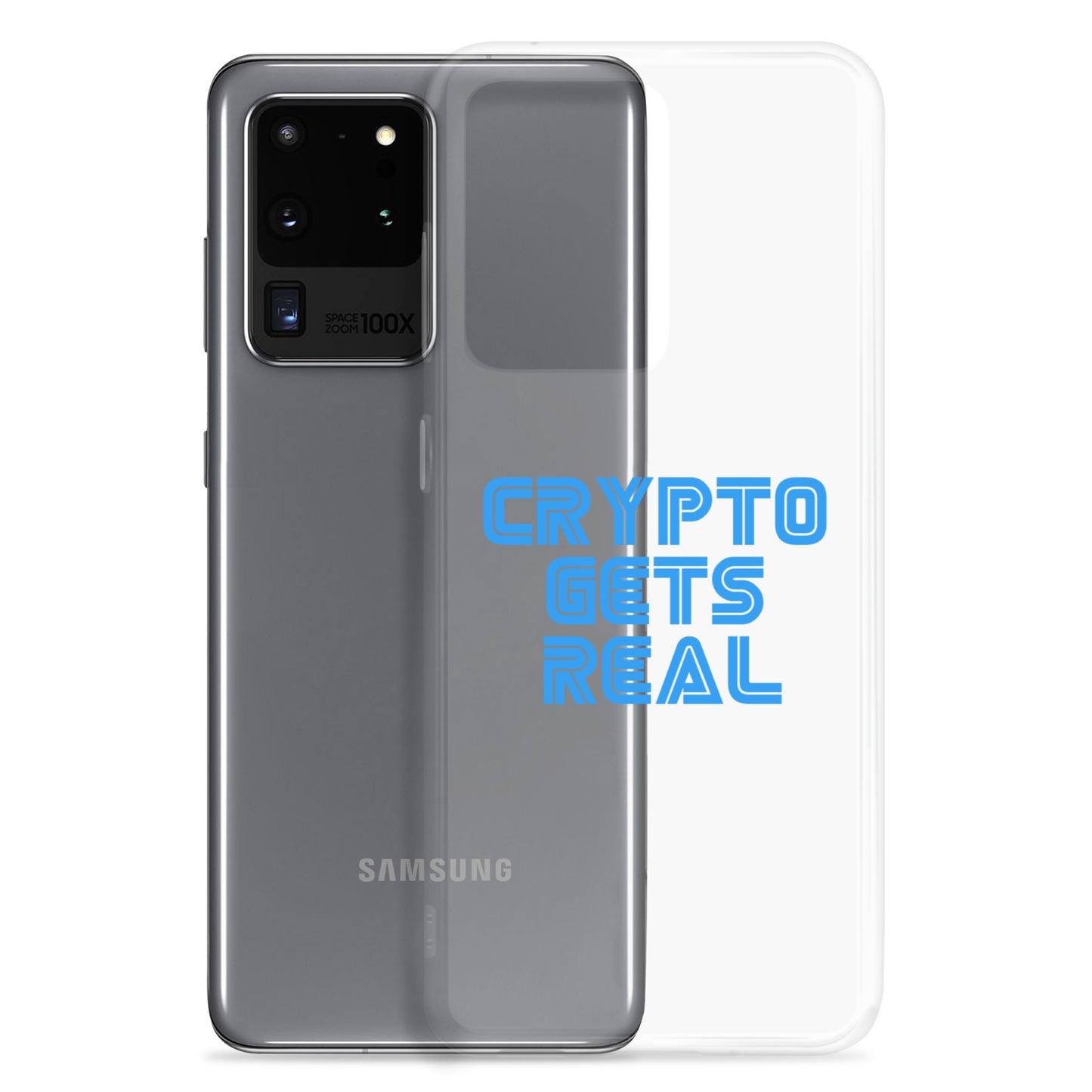 CGR Clear Case for Samsung® - Blue Full Story