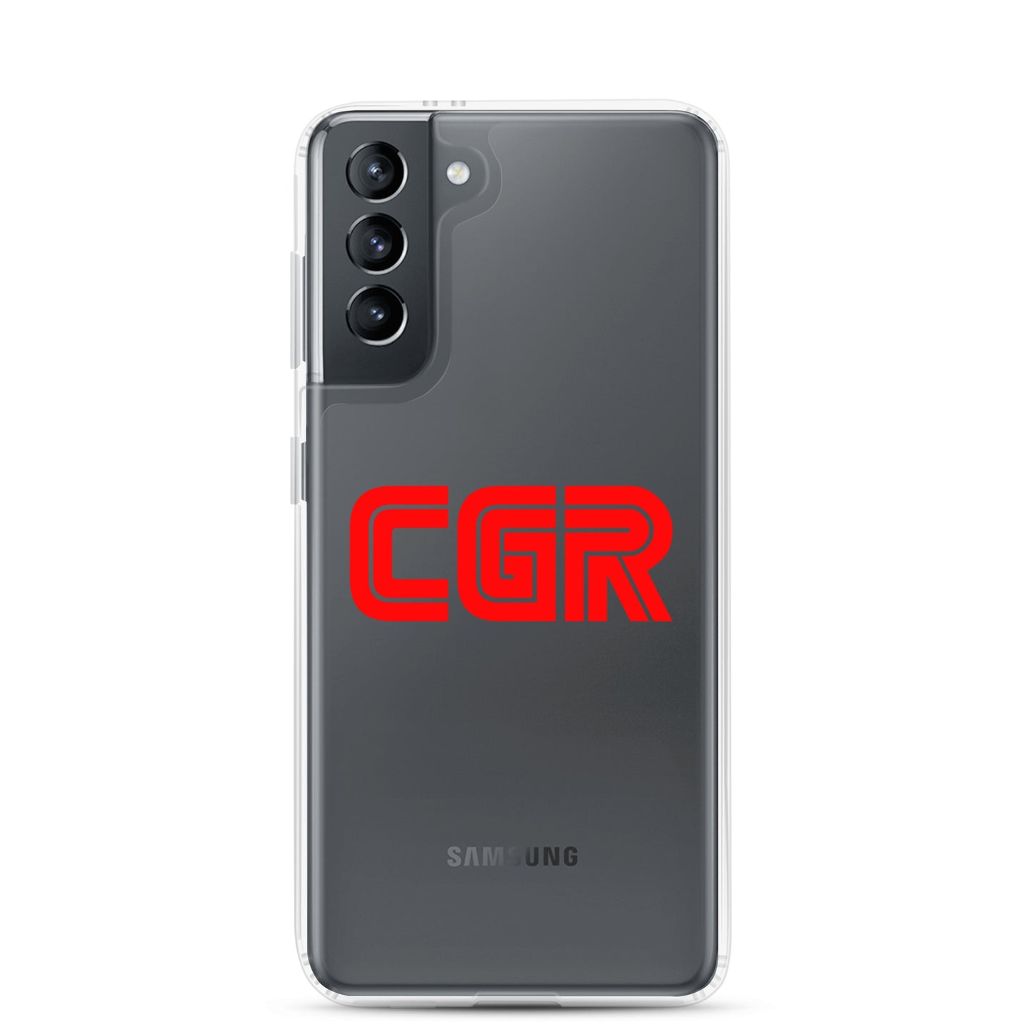 CGR Clear Case for Samsung® - Red Logo