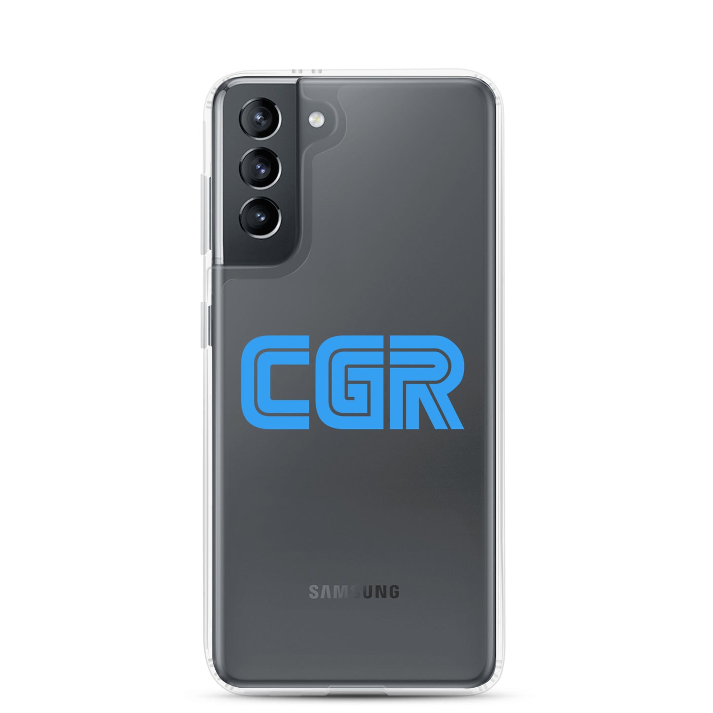 CGR Clear Case for Samsung® - Blue Logo