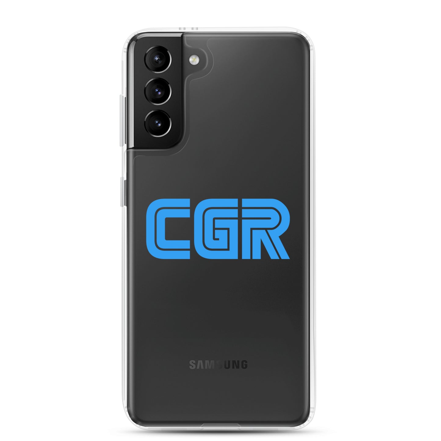 CGR Clear Case for Samsung® - Blue Logo