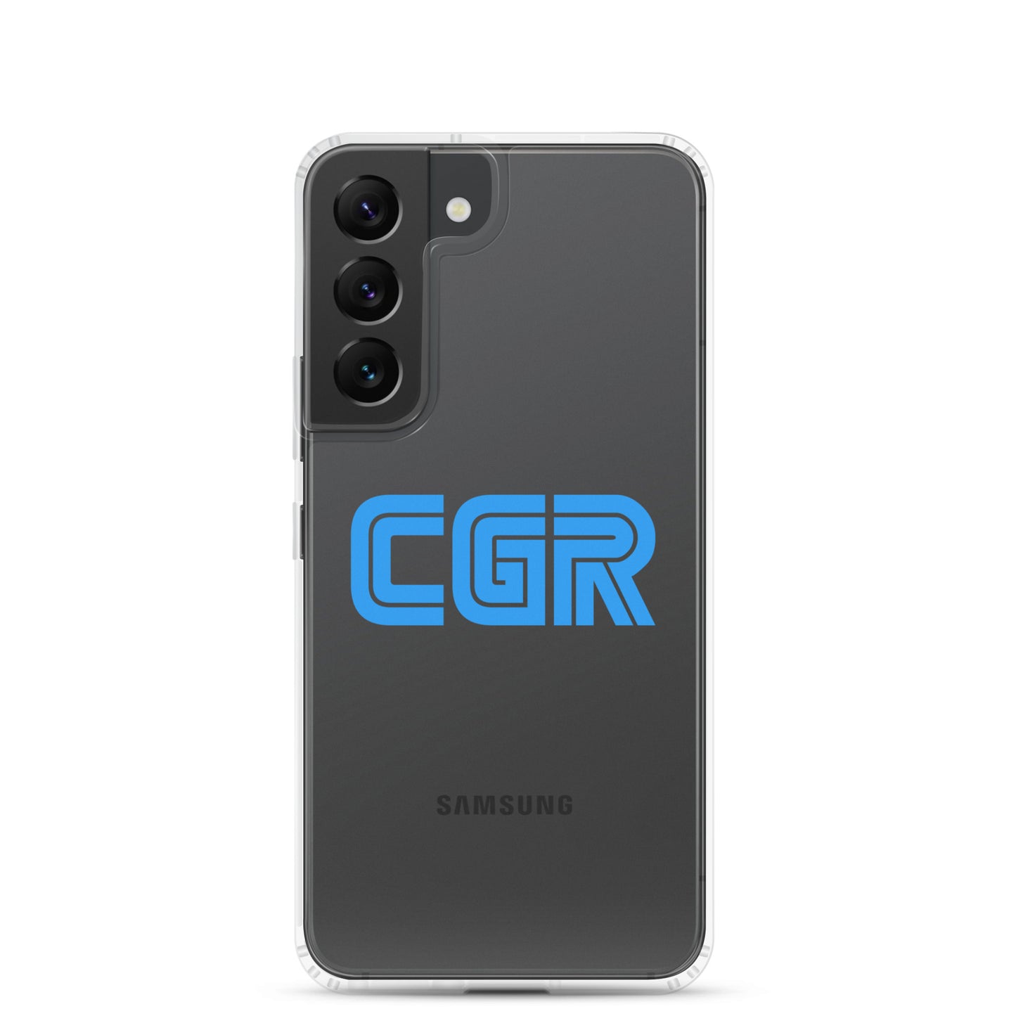 CGR Clear Case for Samsung® - Blue Logo