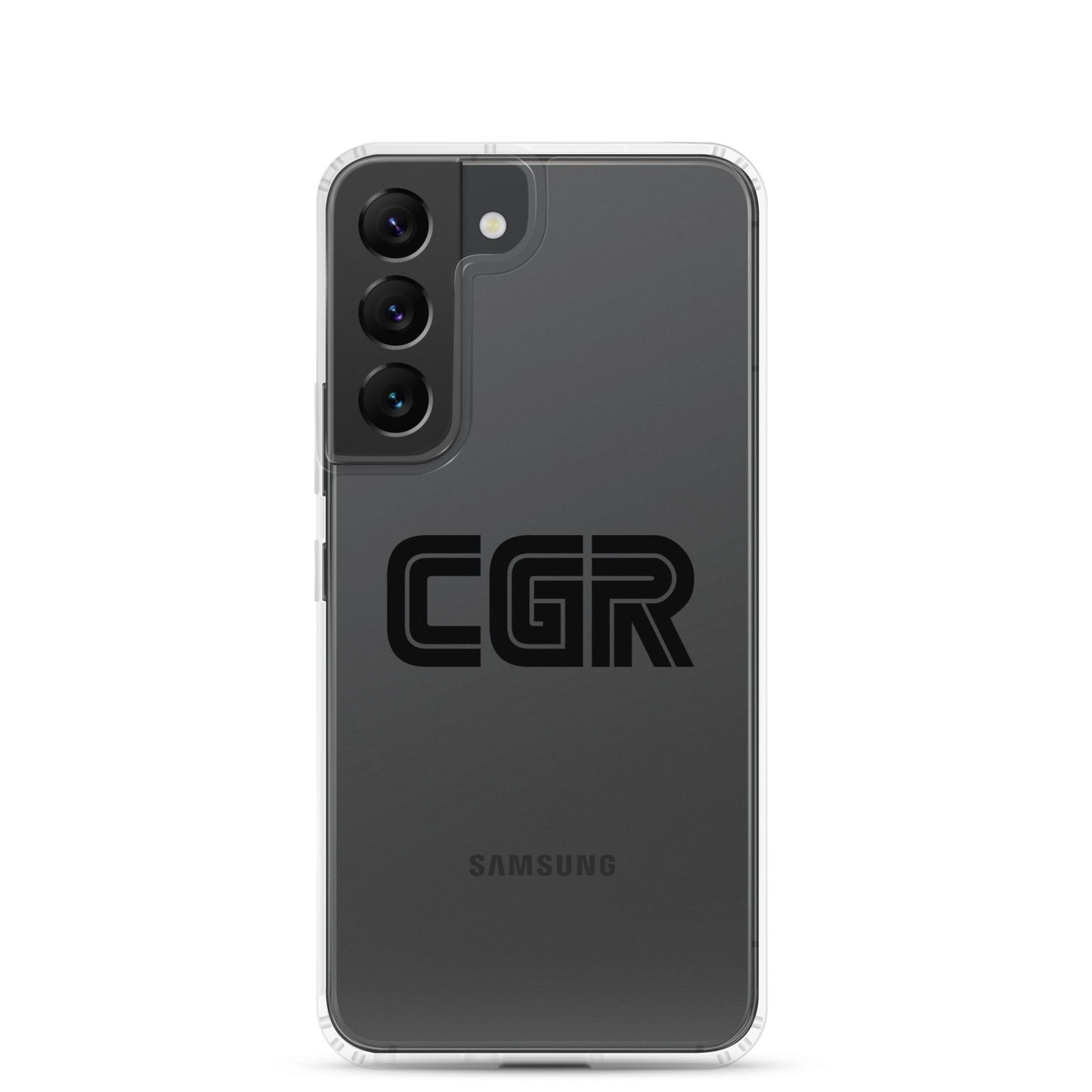 CGR Clear Case for Samsung® - Black Logo