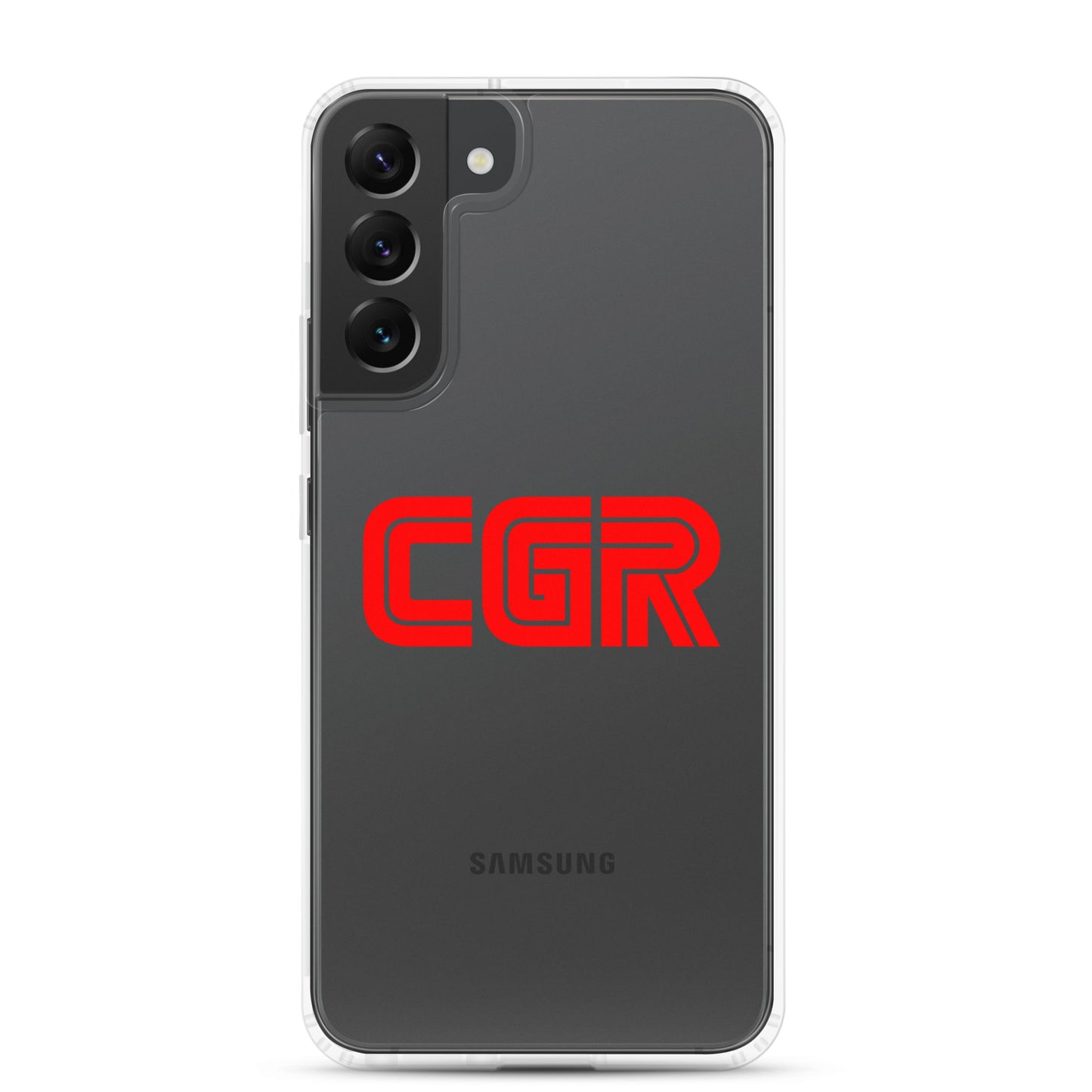 CGR Clear Case for Samsung® - Red Logo