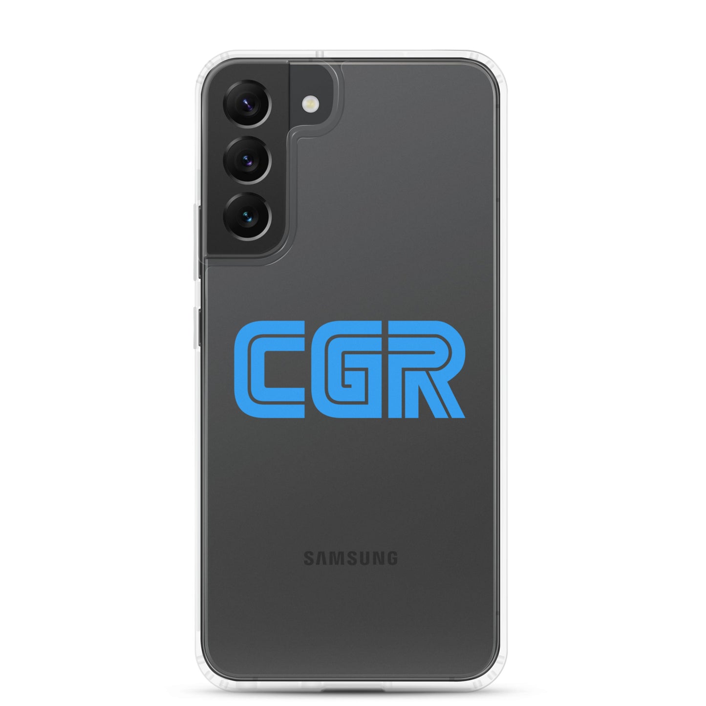 CGR Clear Case for Samsung® - Blue Logo