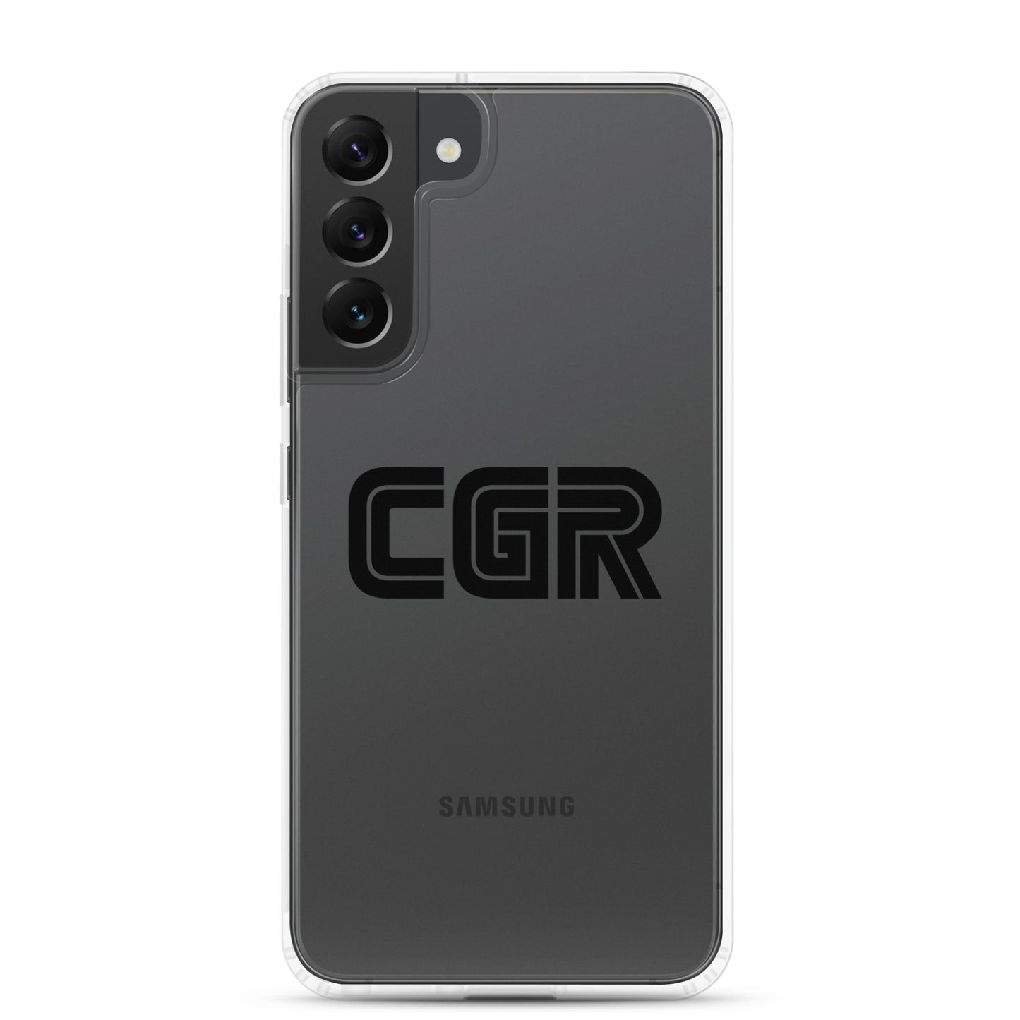 CGR Clear Case for Samsung® - Black Logo