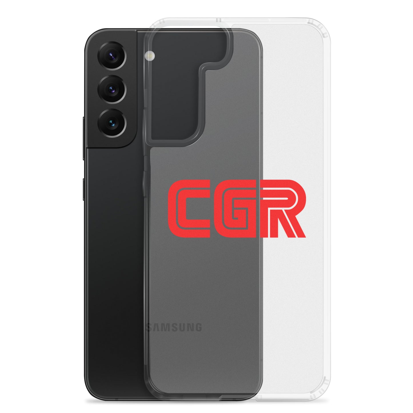 CGR Clear Case for Samsung® - Red Logo