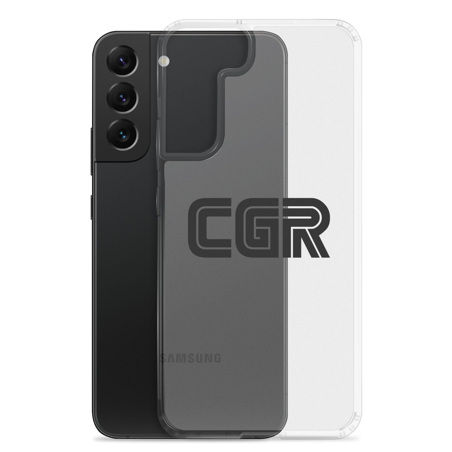 CGR Clear Case for Samsung® - Black Logo