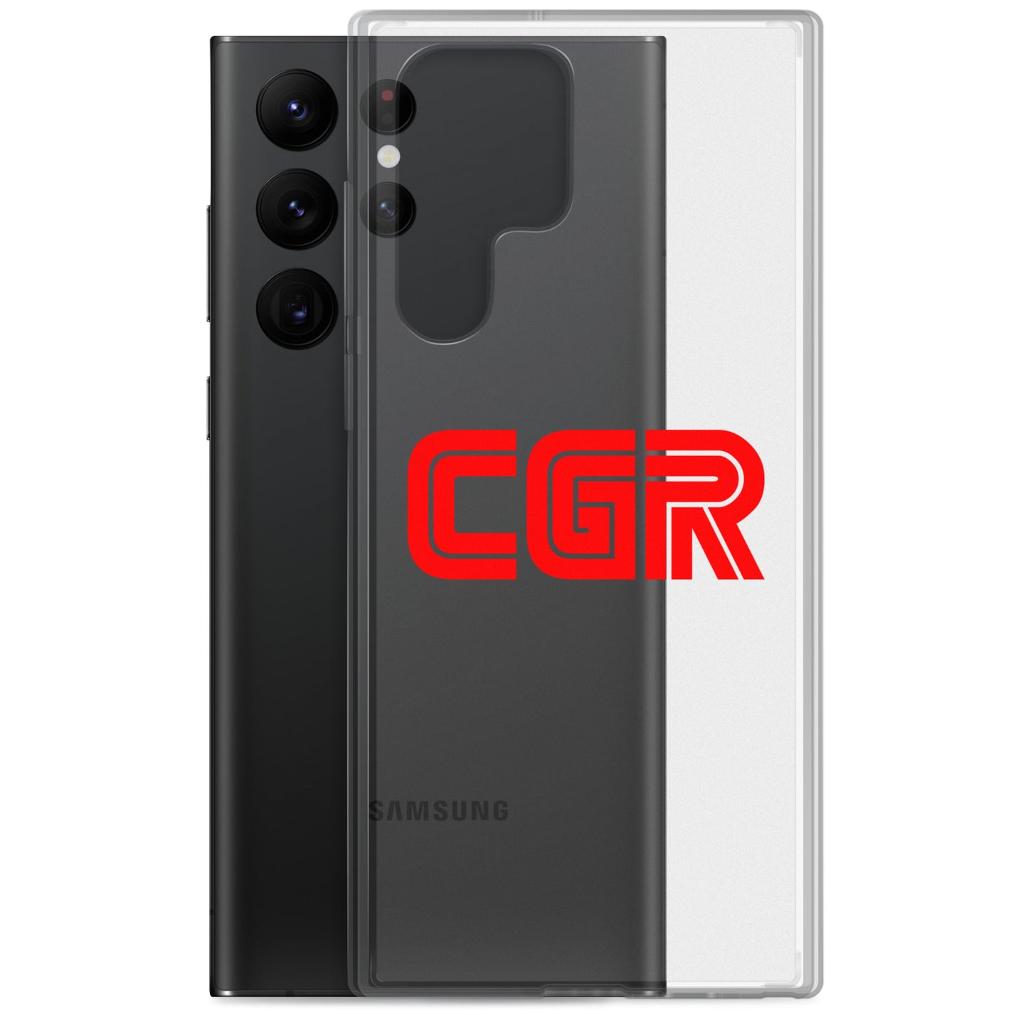 CGR Clear Case for Samsung® - Red Logo