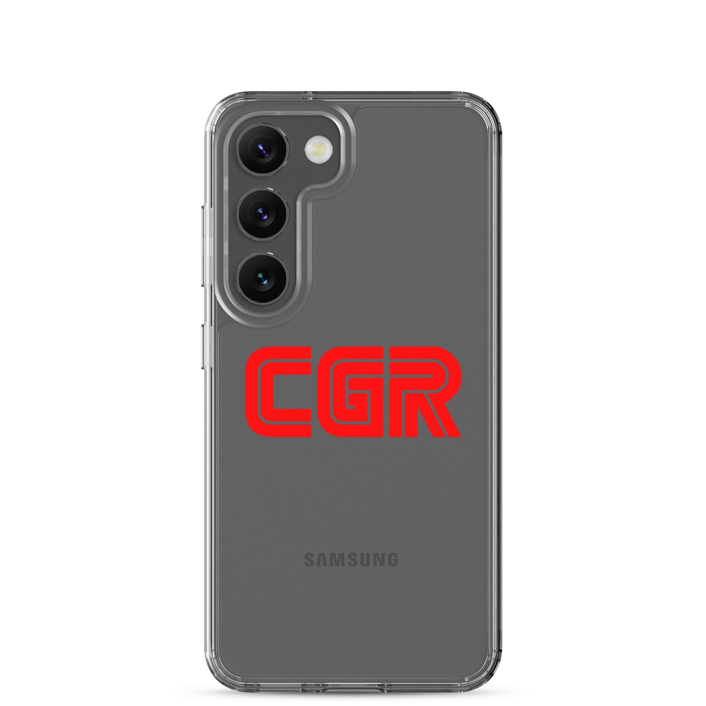 CGR Clear Case for Samsung® - Red Logo