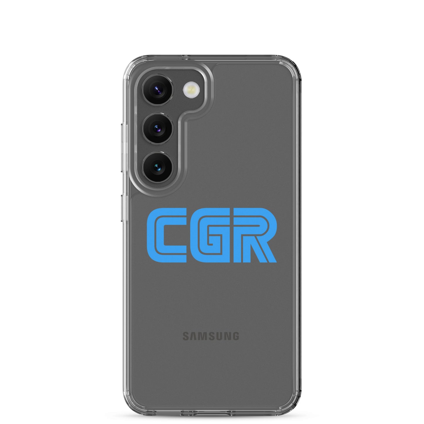 CGR Clear Case for Samsung® - Blue Logo