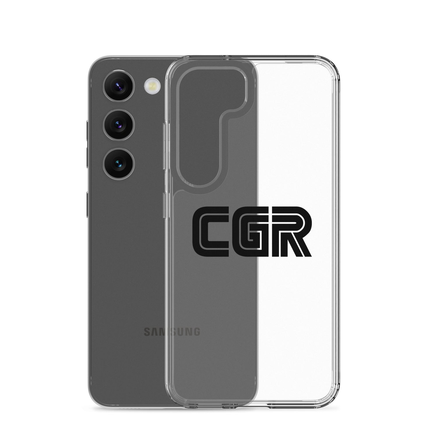 CGR Clear Case for Samsung® - Black Logo