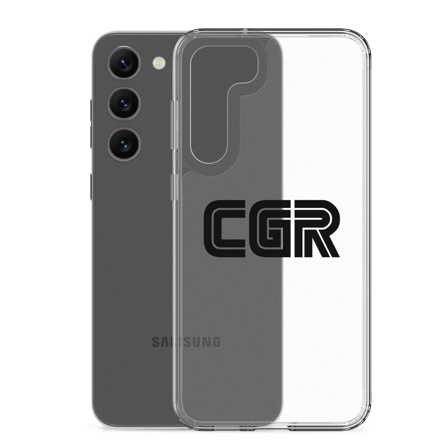 CGR Clear Case for Samsung® - Black Logo