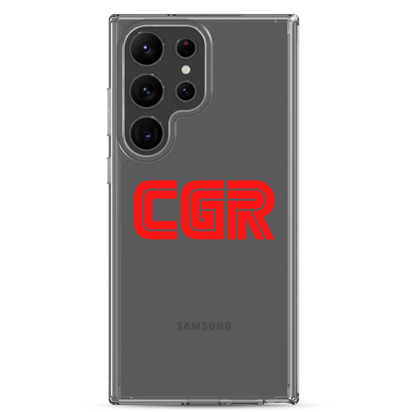 CGR Clear Case for Samsung® - Red Logo