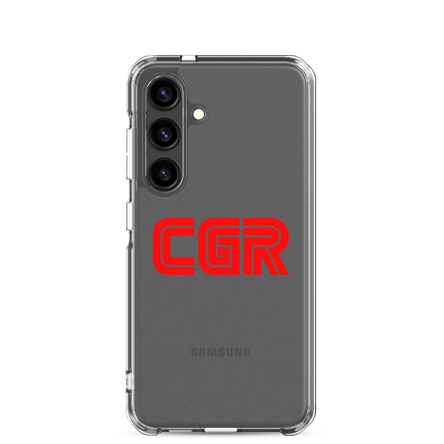 CGR Clear Case for Samsung® - Red Logo