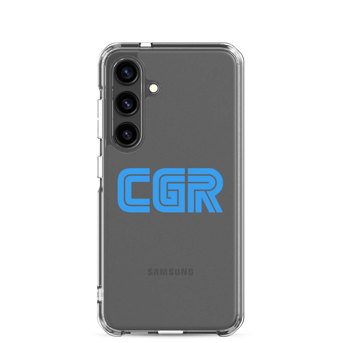 CGR Clear Case for Samsung® - Blue Logo