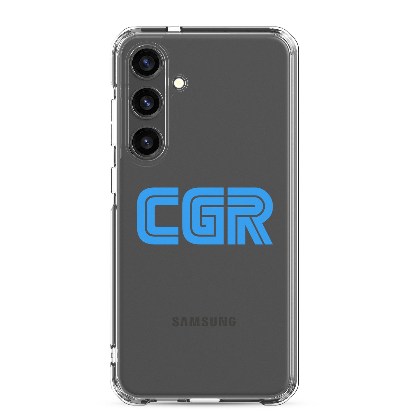 CGR Clear Case for Samsung® - Blue Logo