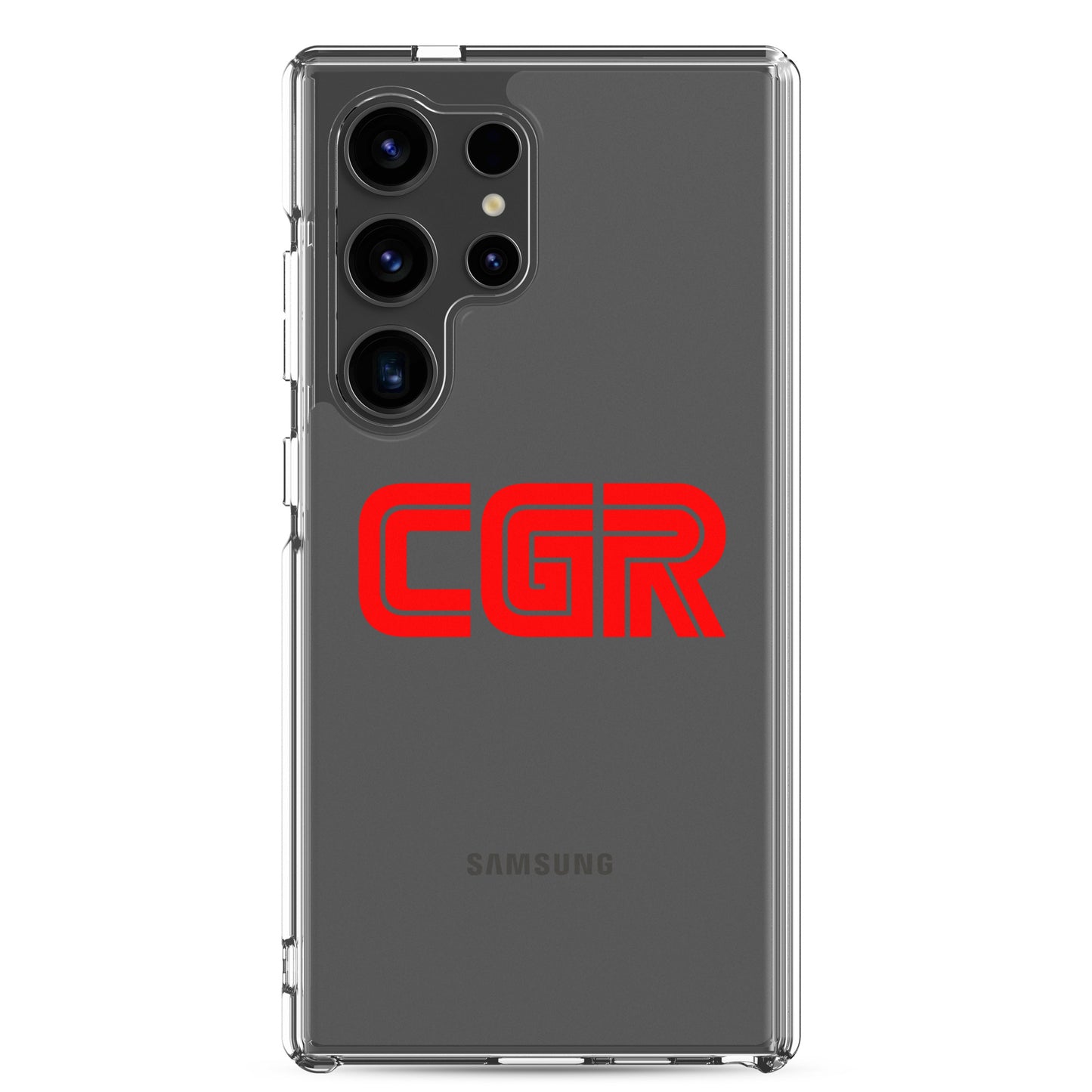 CGR Clear Case for Samsung® - Red Logo