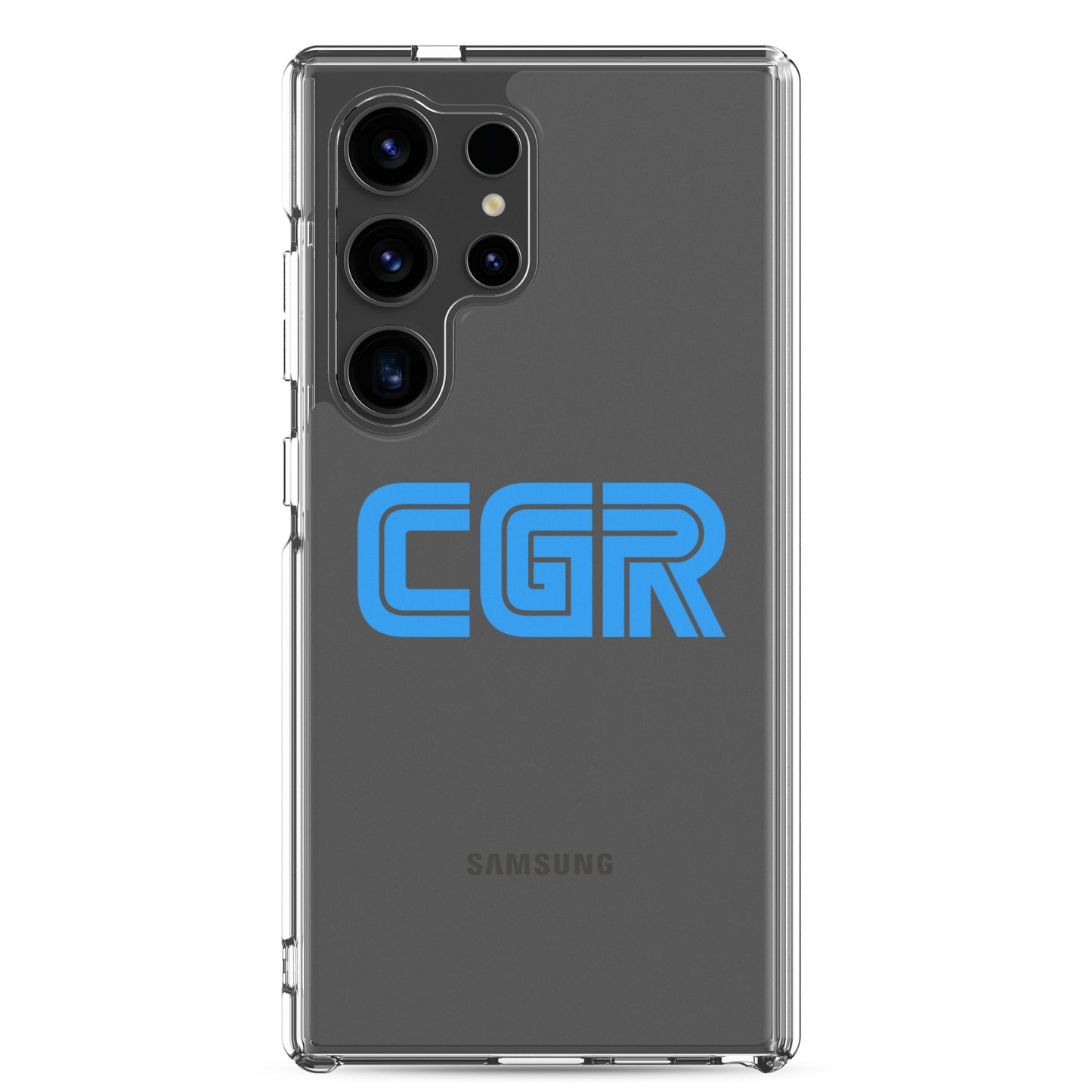 CGR Clear Case for Samsung® - Blue Logo